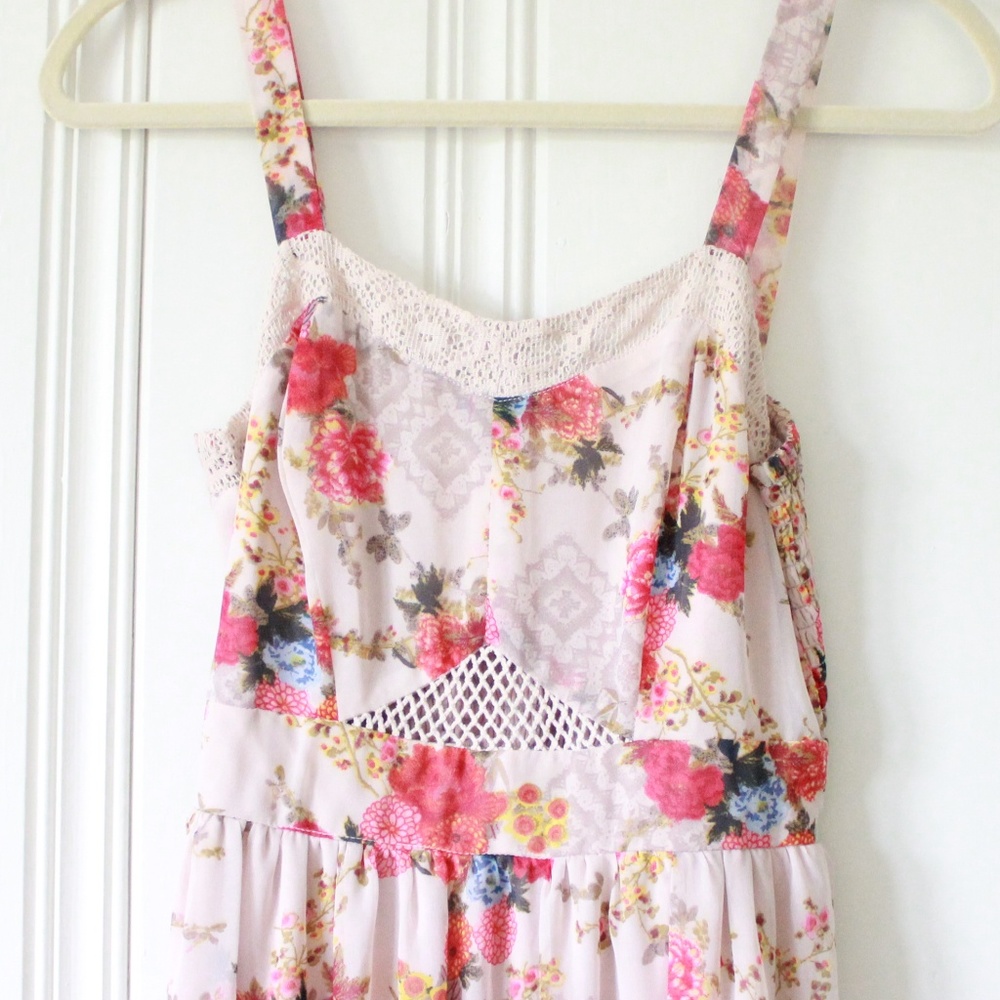 Love, Fire Floral Maxi Dress